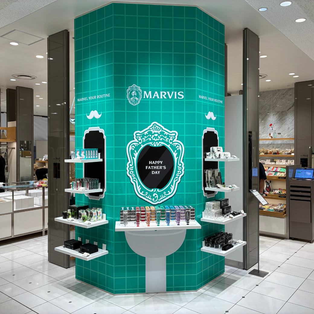 MARVIS Happy Father's Day POP UP SHOP|伊勢丹新宿店 ISETAN Seed/イセタンシードにて開催