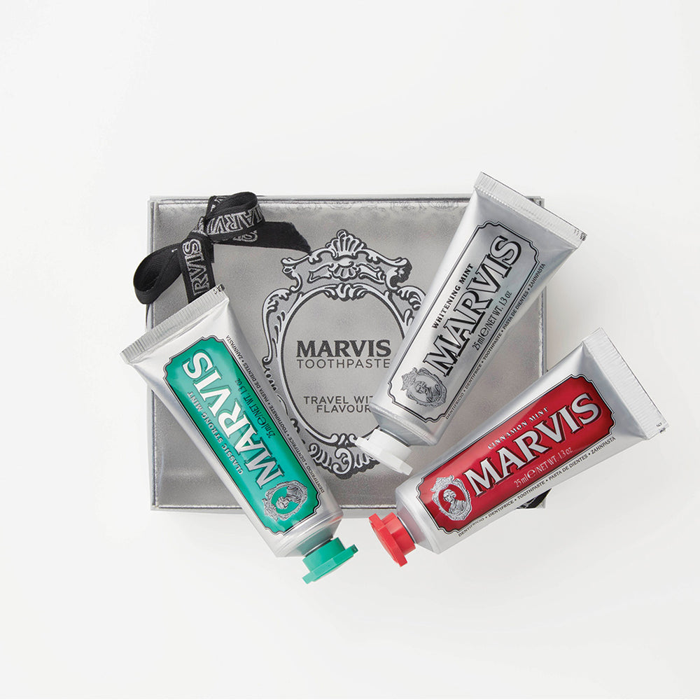 新品　MARVIS 歯磨き粉　ホワイトニング　イタリアカラーセット25ml×3